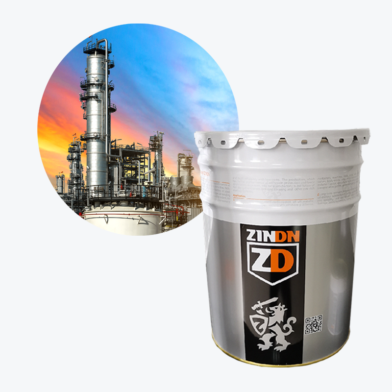 High build two component epoxy paint, good resistance to crude oil, sewage, seawater and soil, weak acids, bases and some salts